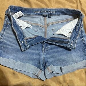American Eagle Outfitters Light Blue Jean Shorts